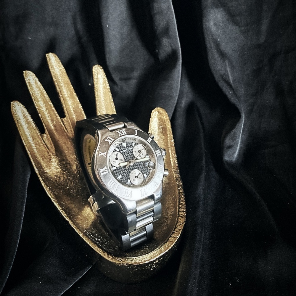 Cartier Black Must 21 Chronoscaph Watch